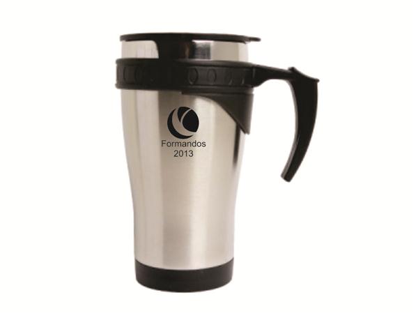 Caneca de Inox com Tampa 